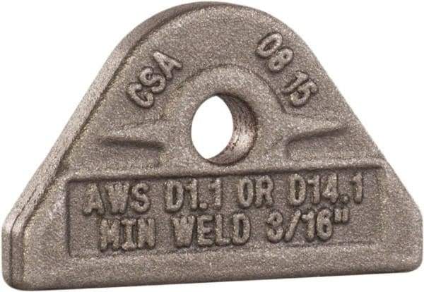 Mag-Mate - 3/8" ID, 1,000 Lb Capacity Pad Eye - Carbon Steel - USA Tool & Supply