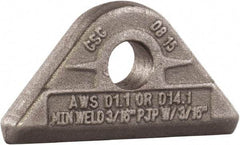 Mag-Mate - 17/32" ID, 3,000 Lb Capacity Pad Eye - Carbon Steel - USA Tool & Supply