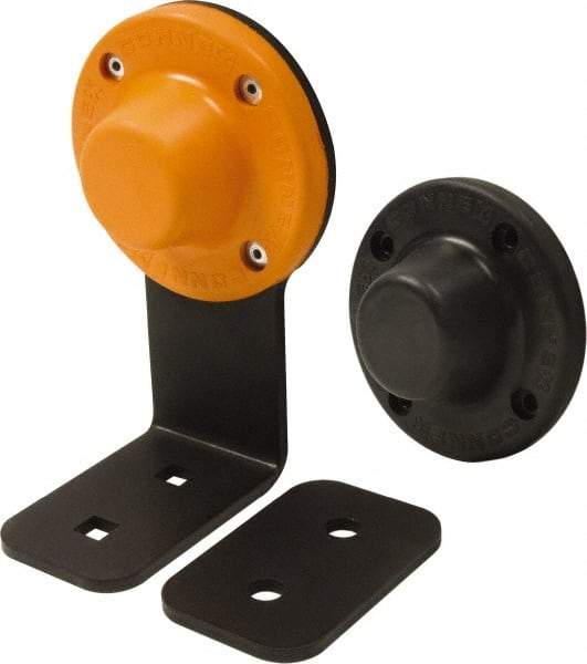 Mag-Mate - 4" Long Rubber Insulated Magnetic Door Holder - Weatherproof Grade - USA Tool & Supply