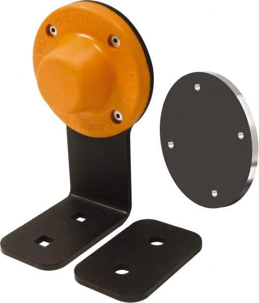 Mag-Mate - 4" Long Rubber Insulated Magnetic Door Holder - Weatherproof Grade - USA Tool & Supply