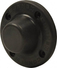 Mag-Mate - 4" Long Rubber Insulated Magnetic Door Holder - Weatherproof Grade - USA Tool & Supply