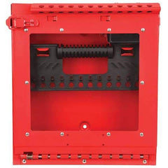 Master Lock - Group Lockout Boxes Portable or Wall Mount: Wall Mount Maximum Number of Padlocks: 12 - USA Tool & Supply