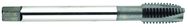 M24 x 3.0 Dia. - D8 - 4 FL - Premium - HSS - TiCN - Plug - Spiral Point Tap - USA Tool & Supply