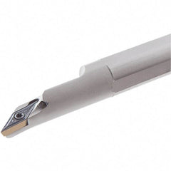 Iscar - 25mm Min Bore Diam, 200mm OAL, 20mm Shank Diam, S-SVJC Indexable Boring Bar - 37mm Max Bore Depth, VC.T 1103.. Insert, Screw Holding Method - USA Tool & Supply