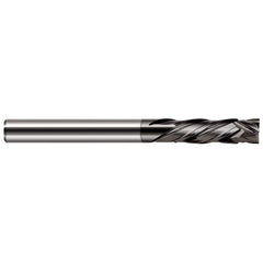 Harvey Tool - Square End Mills; Mill Diameter (Inch): 1/4 ; Mill Diameter (Decimal Inch): 0.2500 ; Length of Cut (Inch): 3/4 ; Length of Cut (Decimal Inch): 0.7500 ; Material: Solid Carbide ; Finish/Coating: CVD - Exact Industrial Supply