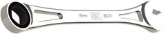 SK - 19mm 6 Point Combination Wrench - 12" OAL, Steel, Full Polish Finish - USA Tool & Supply