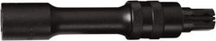 SK - 1/2" Drive Impact Locking Socket Extension - 5" OAL, Black Finish - USA Tool & Supply