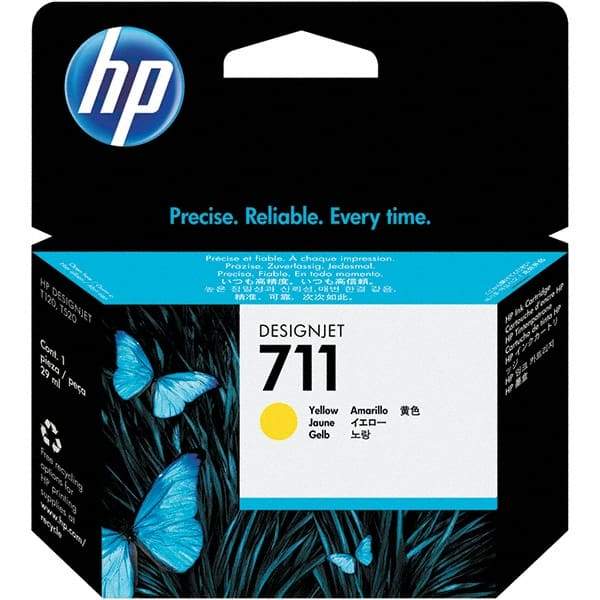 Hewlett-Packard - Yellow Ink Cartridge - Use with HP Designjet T520 ePrinter - USA Tool & Supply