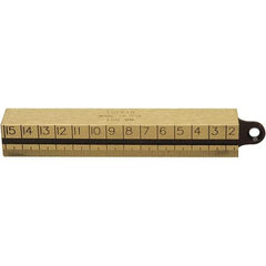 Lufkin - Plumb Bobs Weight (oz.): 20.00 Material: Brass - USA Tool & Supply