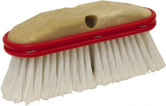 O-Cedar - 8" OAL, Vehicle Window Wash Brush - Gray PVC Bristles, 2-1/2" Trim Length - USA Tool & Supply