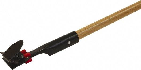 O-Cedar - 60" Standard Wood Snap-On Mop Handle - 1" Handle Diam, Use with Dust Mops - USA Tool & Supply