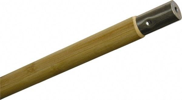 O-Cedar - 60" Standard Wood Female Thread Mop Handle - 1" Handle Diam, 1 to 5" Wet Mop Head Band, Use with Wet Mops - USA Tool & Supply