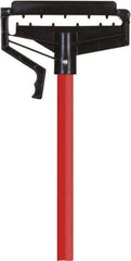 O-Cedar - 60" Standard Fiberglass Quick Connect Mop Handle - 1" Handle Diam, 1 to 5" Wet Mop Head Band, Use with Wet Mops - USA Tool & Supply