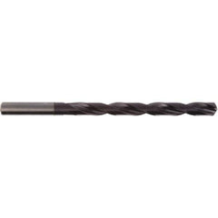 DORMER - 4.76mm 140° Spiral Flute Solid Carbide Taper Length Drill Bit - USA Tool & Supply