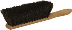 O-Cedar - 13" OAL, Horsehair Counter Brush - 2-1/2" Bristle Length, 8" Long x 2-1/2" Wide Head, Wood Handle, Gray - USA Tool & Supply