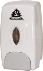 O-Cedar - 34 oz Liquid Hand Sanitizer Dispenser - Plastic, Wall Mounted, White - USA Tool & Supply