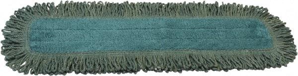 O-Cedar - 18" Long x 5" Wide Microfiber Dust Mop Pad - Hook & Loop, Launderable - USA Tool & Supply