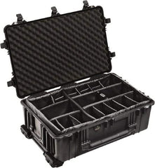 Pelican Products, Inc. - 24-7/32" Wide x 17-31/64" High, Shipping/Travel Case - Black, Polypropylene - USA Tool & Supply
