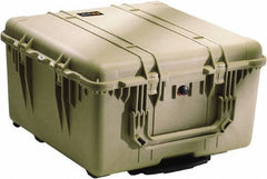 Pelican Products, Inc. - 27-1/2" Wide x 16-19/64" High, Shipping/Travel Case - Tan, Polypropylene - USA Tool & Supply