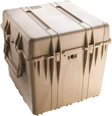 Pelican Products, Inc. - 26-1/2" Wide x 25-1/4" High, Cube Case - Tan, Polypropylene - USA Tool & Supply