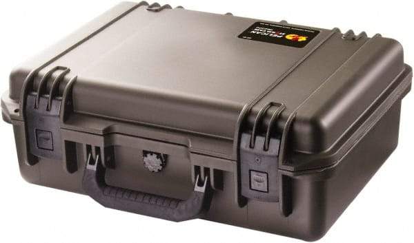 Pelican Products, Inc. - 13-13/32" Wide x 6-45/64" High, Clamshell Hard Case - Black, HPX High Performance Resin - USA Tool & Supply