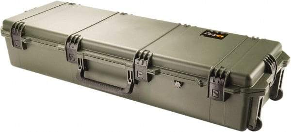 Pelican Products, Inc. - 16-1/2" Wide x 9-13/64" High, Long Gun Case - Olive, HPX High Performance Resin - USA Tool & Supply