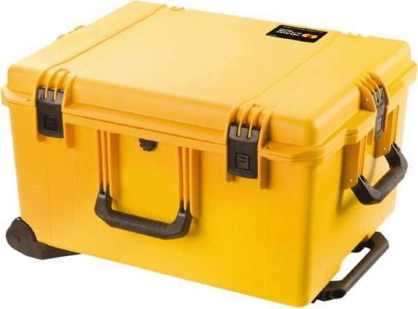 Pelican Products, Inc. - 19-45/64" Wide x 14-13/32" High, Shipping/Travel Case - Yellow, HPX High Performance Resin - USA Tool & Supply