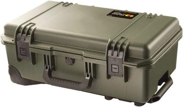 Pelican Products, Inc. - 14-7/64" Wide x 8-29/32" High, Shipping/Travel Case - Olive, HPX High Performance Resin - USA Tool & Supply