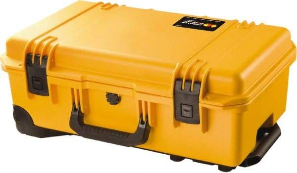 Pelican Products, Inc. - 14-7/64" Wide x 8-29/32" High, Shipping/Travel Case - Yellow, HPX High Performance Resin - USA Tool & Supply