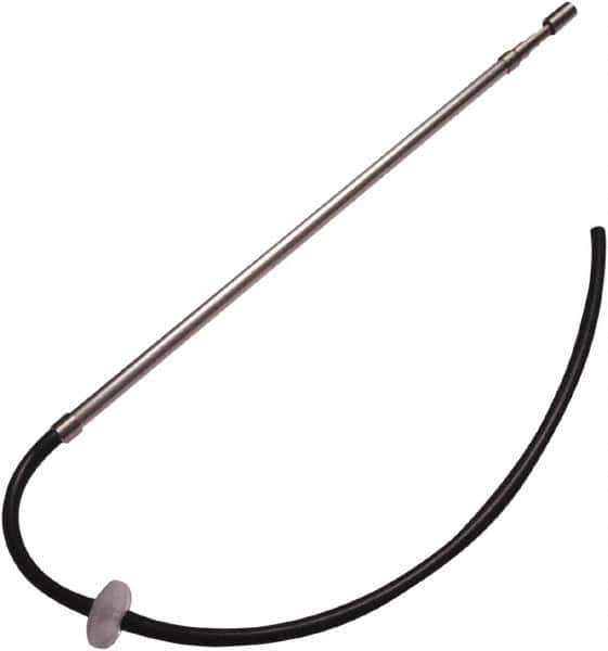 GfG - 4-1/2' Long Gas Detector Telescopic Probe - Stainless Steel - USA Tool & Supply