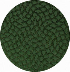 Norton - 3" Disc Diam, 60 Grit, Diamond Quick Change Disc - Type R Attaching System, Coated, Green, Coarse Grade - USA Tool & Supply