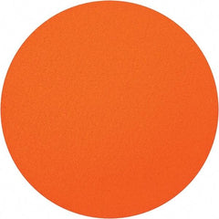Norton - 20" Diam, 120 Grit Ceramic Adhesive PSA Disc - Medium Grade, Orange, Y Weighted Backing, Flexible - USA Tool & Supply