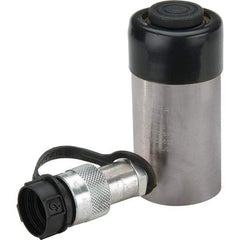Enerpac - Compact Hydraulic Cylinders Type: Single Acting Mounting Style: Base Mounting Holes - USA Tool & Supply