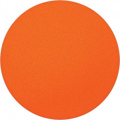 Norton - 20" Diam, 60 Grit Ceramic Adhesive PSA Disc - Coarse Grade, Orange, Y Weighted Backing, Flexible - USA Tool & Supply