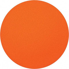 Norton - 20" Diam, 50 Grit Ceramic Adhesive PSA Disc - Coarse Grade, Orange, Y Weighted Backing, Flexible - USA Tool & Supply