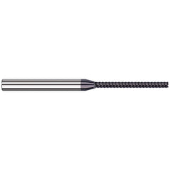 Square End Mill: 3/32'' Dia, 1-1/8'' LOC, 1/8'' Shank Dia, 2-1/2'' OAL, 5 Flutes, Solid Carbide Single End, AlTiN Finish, 44 ° Variable Helix, RH Cut, RH Flute