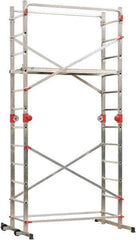 Hailo - Base Section Narrow Span Scaffolding - 5 Ft. Long, 330 Lbs. per Sq. Ft. Duty Rating - USA Tool & Supply