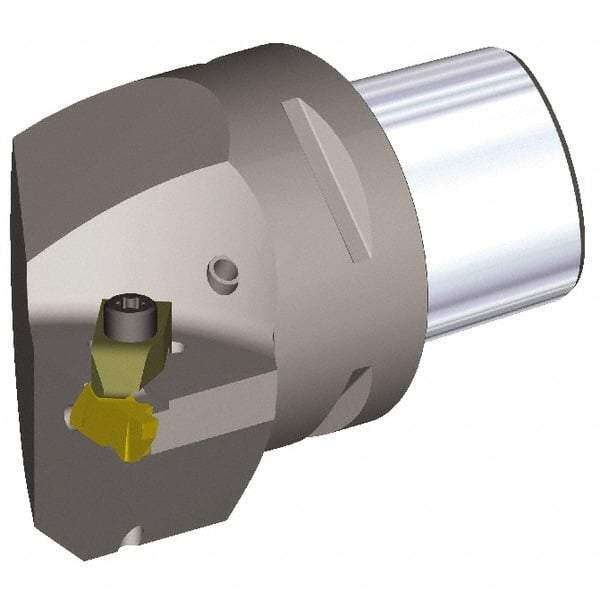 Kennametal - NG4R Insert, 65mm Head Length, Modular Grooving Cutting Unit Head - Left Hand Cut, System Size PSC63, Through Coolant, Series Top Notch - USA Tool & Supply