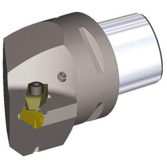 Kennametal - NG4R Insert, 52mm Head Length, Modular Grooving Cutting Unit Head - Left Hand Cut, System Size PSC50, Through Coolant, Series Top Notch - USA Tool & Supply