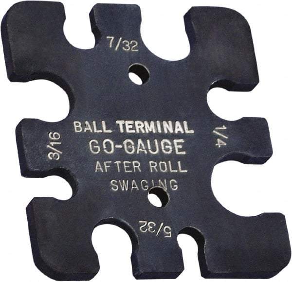 Loos & Co. - 5/32 to 1/4 Inch Range, Wire and Sheet Metal Gage - Use with Ball Terminals - USA Tool & Supply