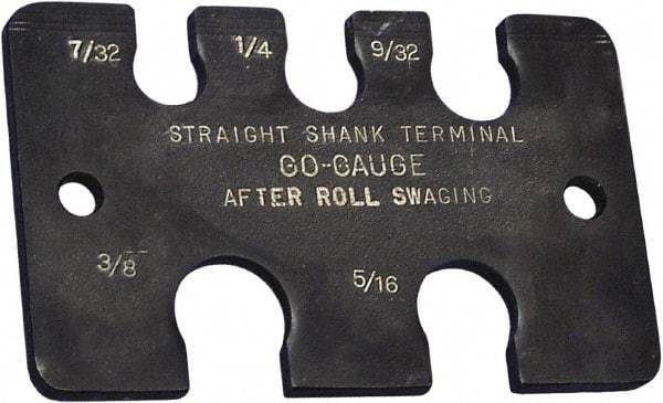 Loos & Co. - 7/32 to 3/8 Inch Range, Wire and Sheet Metal Gage - Use with Straight Shank Terminals - USA Tool & Supply