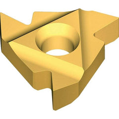 Vargus - 2IL Internal Left Hand 18 UNJ Laydown Threading Insert - Grade VTX, TiAIN Coated Carbide - USA Tool & Supply