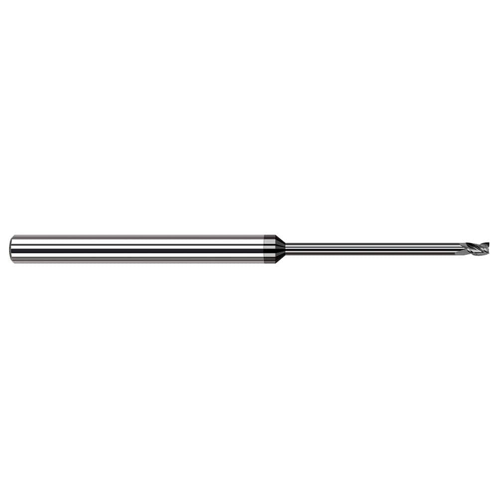 Harvey Tool - Square End Mills Mill Diameter (Decimal Inch): 0.0250 Length of Cut (Decimal Inch): 0.0370 - USA Tool & Supply