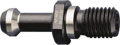 HAIMER - BT50 Taper, M24x3 Thread, 90° Angle Radius, Standard Retention Knob - 0.9055" Knob Diam, 1.3779" Flange Thickness - Exact Industrial Supply