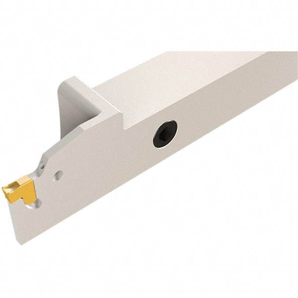 Iscar - External Thread, 0.256" Max Depth of Cut, 0.5mm Min Groove Width, 120mm OAL, Right Hand Indexable Grooving Cutoff Toolholder - 20mm Shank Height x 20mm Shank Width, PENTA 24.. Insert Style, PCHP Toolholder Style, Series PentaCut - USA Tool & Supply