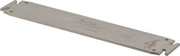 Iscar - 1.38" Blade Height, 0.98" Blade Width, 7.087" OAL, Neutral Cut, Double End Indexable Cut-Off Blade - TGSU Blade, Tang-GripIQ Series - USA Tool & Supply