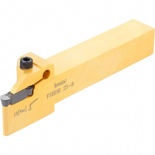 Iscar - FSHD, External, Right Hand, 21mm Max Depth of Cut, 6mm Max Groove Width, Indexable Grooving Tool Holder - FSPA 6.00-3.00 Insert Compatibility, 25mm Shank Height, 25mm Shank Width, 150mm OAL - USA Tool & Supply