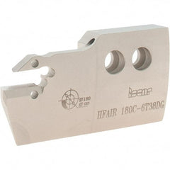 Iscar - 6" Groove Width, 38mm Max Depth of Cut, Right Hand Cut, HFAI Indexable Grooving Blade - GRIP, GRIP (Full Radius), HFPR/L, HFPR/L (Full Radius) Insert Style, Series Heliface - USA Tool & Supply
