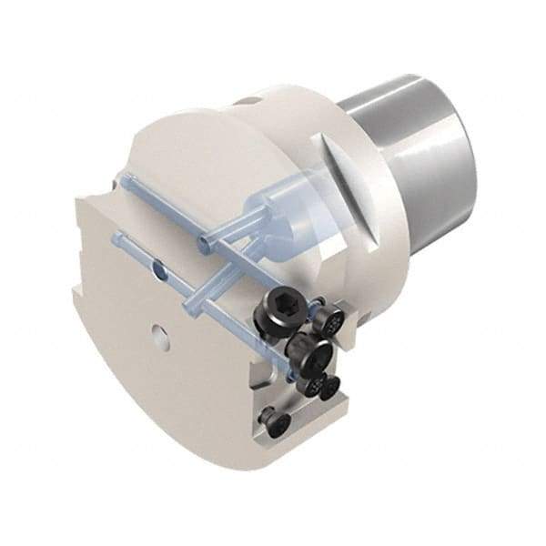 Iscar - MAH, External, Right Hand, Indexable Grooving Tool Holder - 25mm Shank Height, 25mm Shank Width, 130mm OAL, Through Coolant - USA Tool & Supply