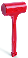 64 oz Dead Blow Hammer- 2-5/8'' Head Diameter Coated Steel Handle - USA Tool & Supply